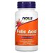 NOW Foods Folic Acid with Vitamin B12, 800mcg - 250 Tablete